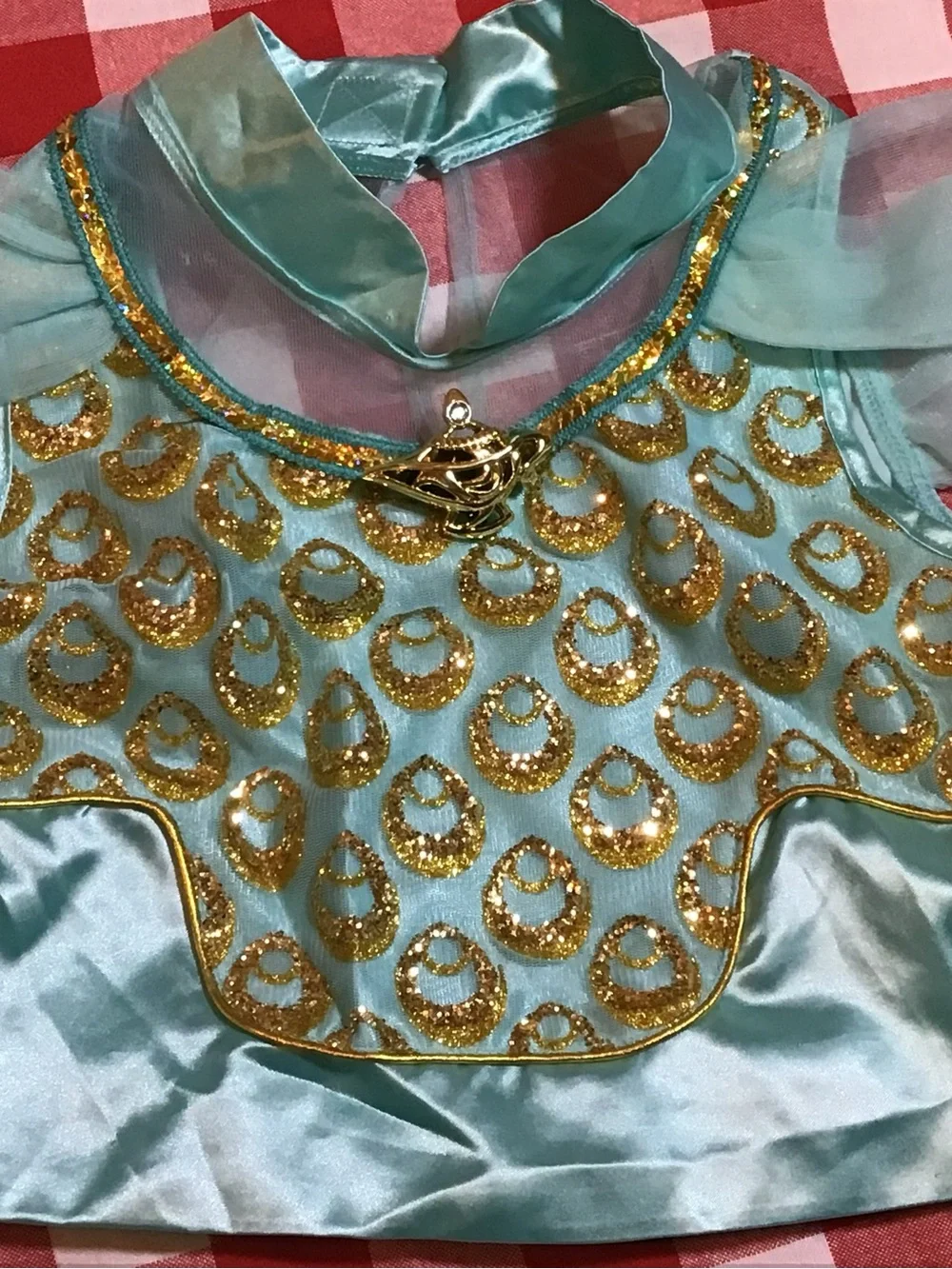 Disney castle collection jasmine girl costume size 134 -Preowned